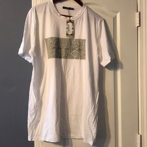 White snake print tshirt